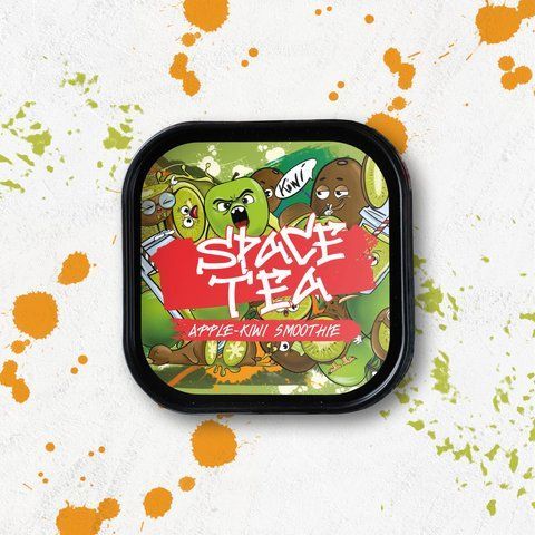Бестабачная смесь Space Tea Apple Kiwi Smoothie 250g 0011-3 фото