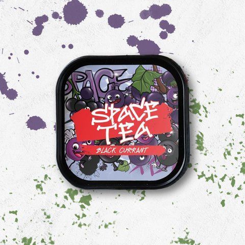 Бестабачная смесь Space Tea Black Currant 250g 0023-3 фото