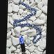 Персональний мундштук Personalka Stone White-Blue 3508-25 фото 2