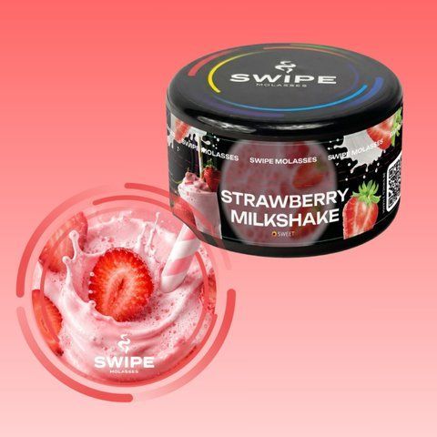 Бестабачная смесь Swipe Strawberry Milkshake 50g st-mlk фото