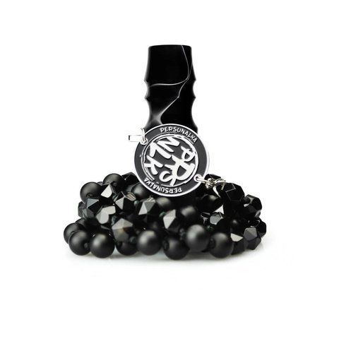 Персональный мундштук Personalka Stone Black-Grey 3508-27 фото
