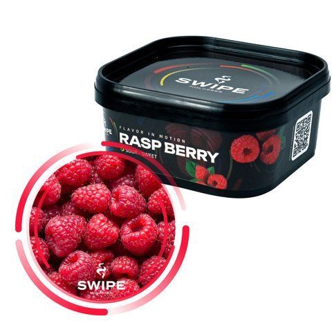 Безтютюнова суміш Swipe Raspberry 250g 1368 фото