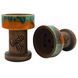 Чаша Gusto Bowls ROOK Glaze Orange Green 0826-8 фото