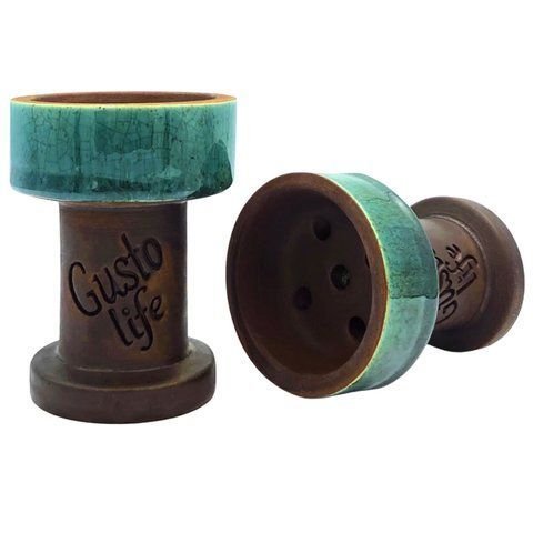 Чаша Gusto Bowls ROOK Glaze Green 0826-10 фото