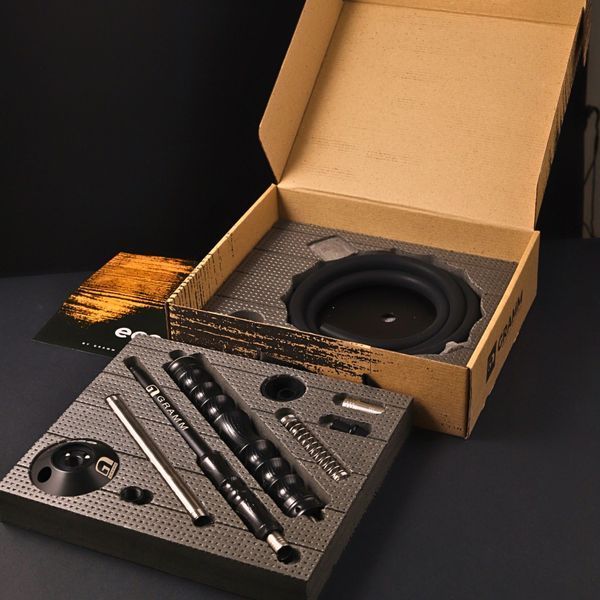 Кальян Gramm ECO mini Black & Silver 0031-5 фото