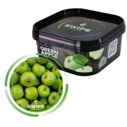 Безтютюнова суміш Swipe Green Apple 250g 7487 фото