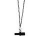 Персональный мундштук на цепочке Personalka Silicone Pro Chain Серебристый 9917-2 фото