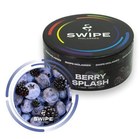 Безтютюнова суміш Swipe Berry Berry Splash 100g 2388 фото