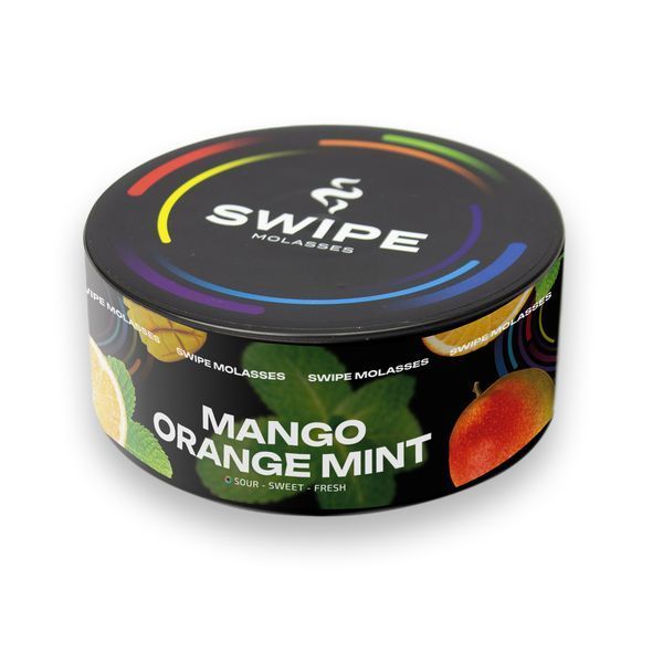 Безтютюнова суміш Swipe Mango Orange Mint 100g 4835 фото